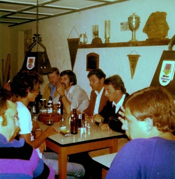 Vereinsheim 1982 innen